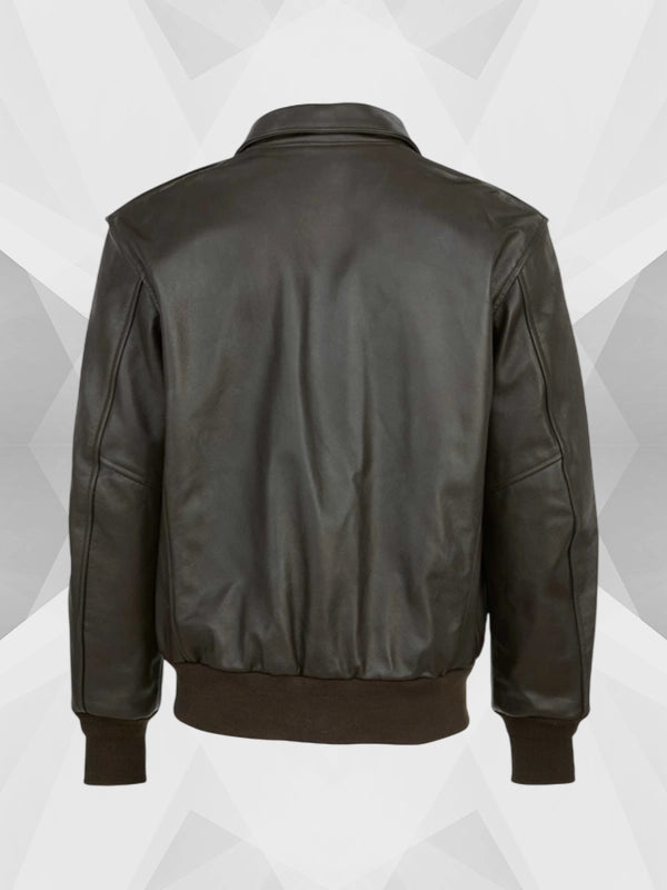 AGSU Bomber Leather Jacket