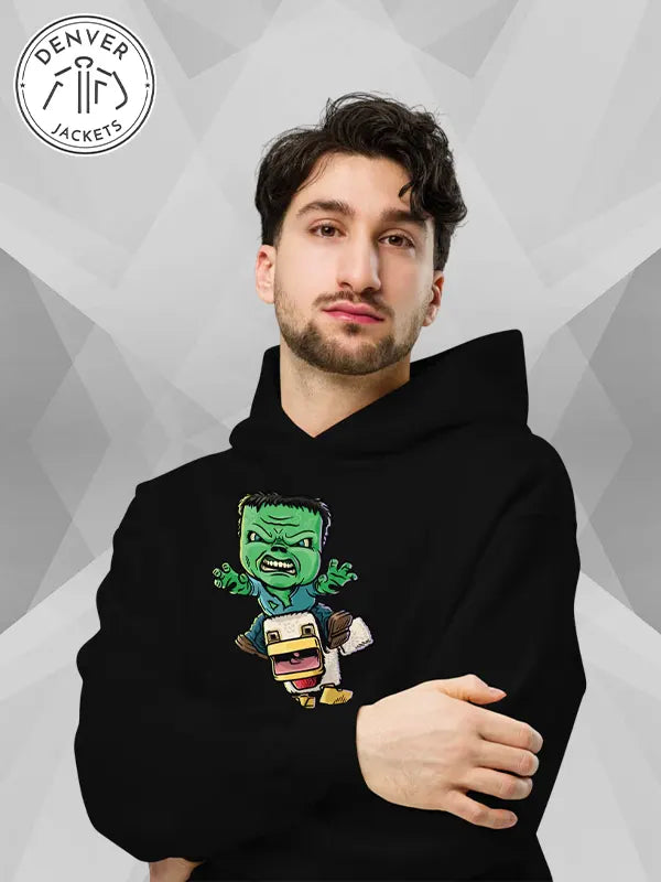 A Minecraft Chicken Jockey Hoodie