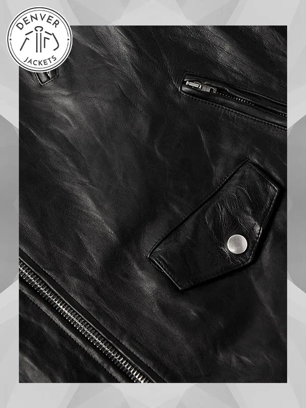 Acne Studios Leather Jacket Black