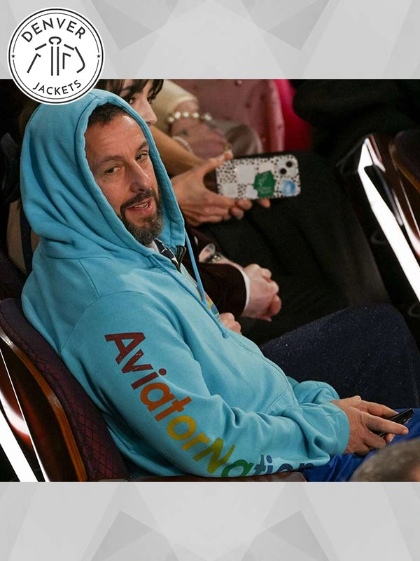 Adam Sandler Oscars 2025 Hoodie Blue