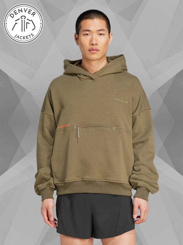 Adidas Adi365 H.Koumori Running Hoodie Green