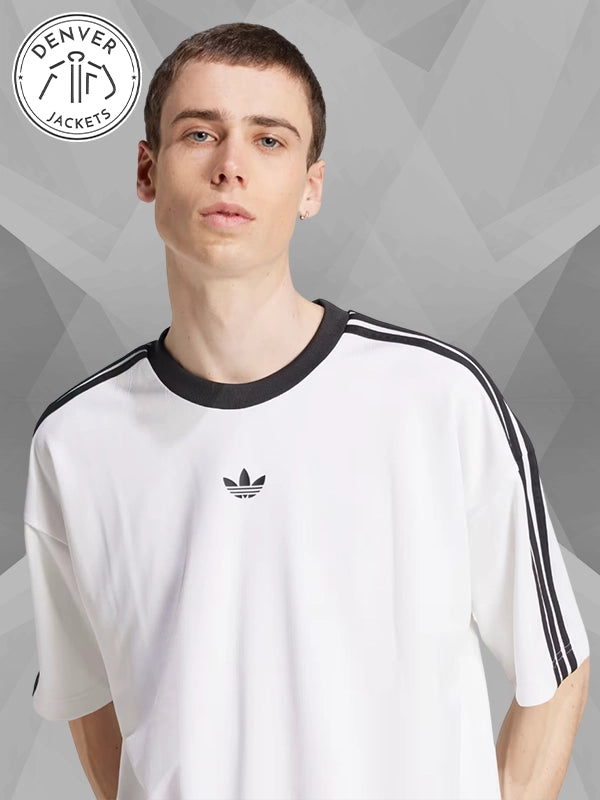 Adidas Adicolor Jacquard Jersey White