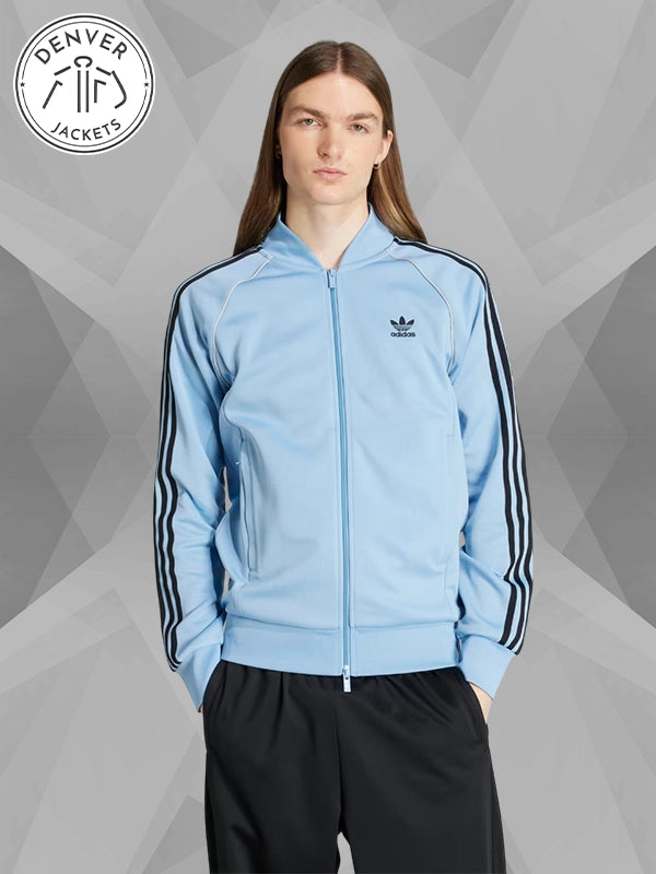 Adidas Classics Track Jacket Light Blue