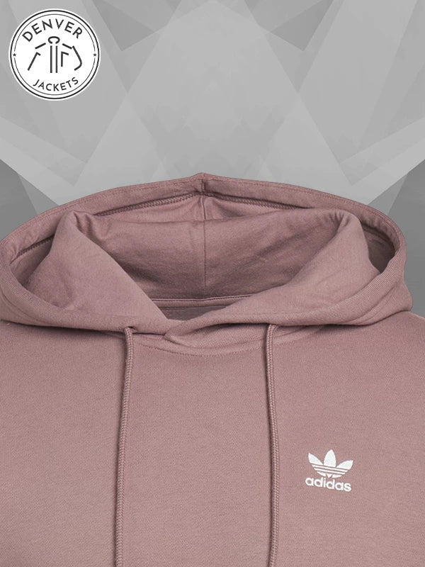 Adidas Originals Mens Adicolor Essentials Trefoil Hoodie Purple