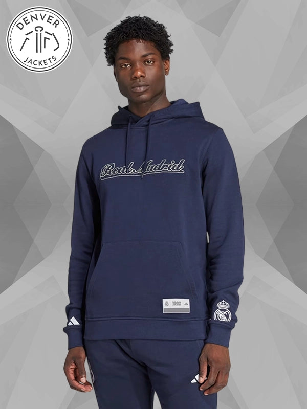Adidas Real Madrid US Pack Hoodie Navy