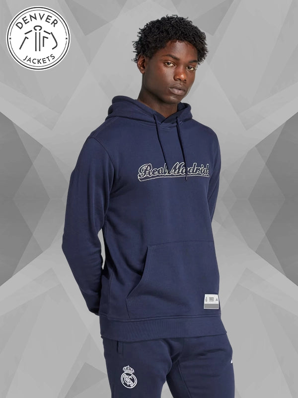Adidas Real Madrid US Pack Navy Hoodie