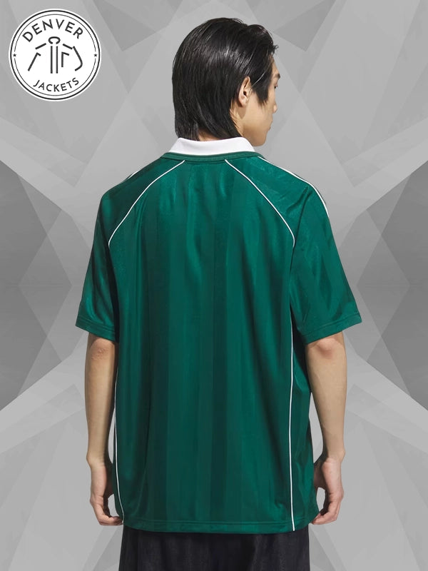 Adidas Soccer Jersey Green Mens