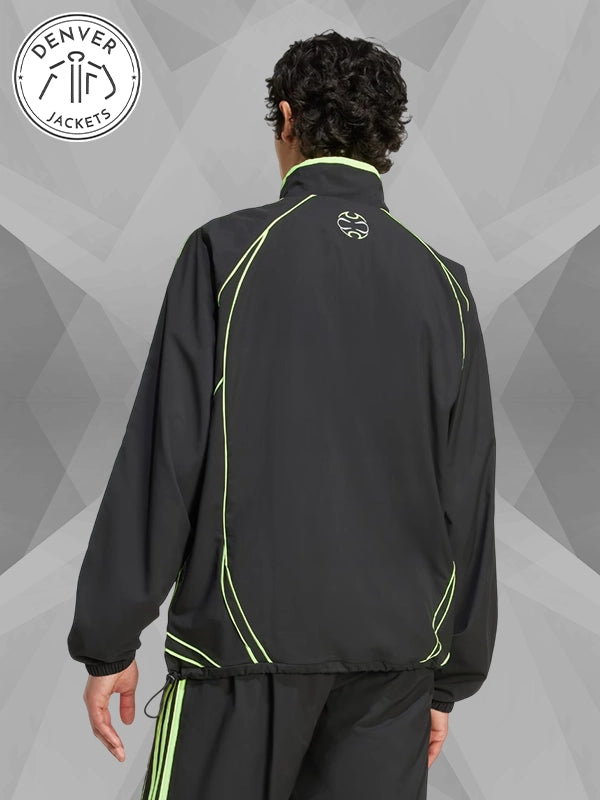 Adidas Teamgeist Adicolor Black Track Top Jacket Mens