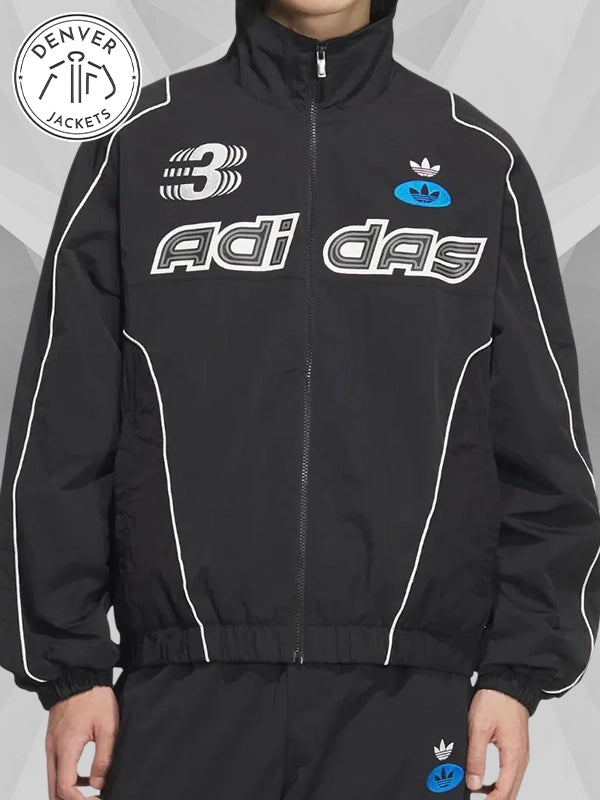 Adidas Valentine's Day Racing Woven Jacket Black