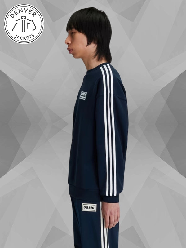 Adidas x Oasis Jumper Sweatshirt Navy