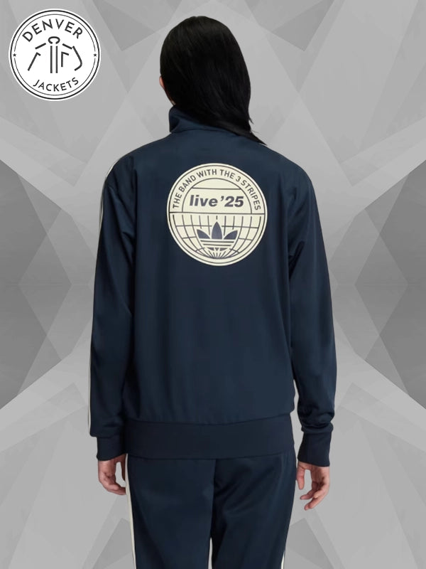 Adidas x Oasis Tour Navy Track Jacket