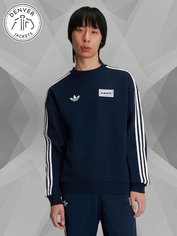 Adidas x Oasis Tour Sweatshirt Navy