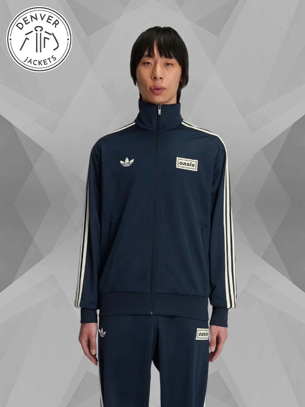Adidas x Oasis Tour Track Jacket Navy