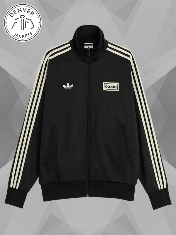 Adidas x Oasis Track Jacket Black