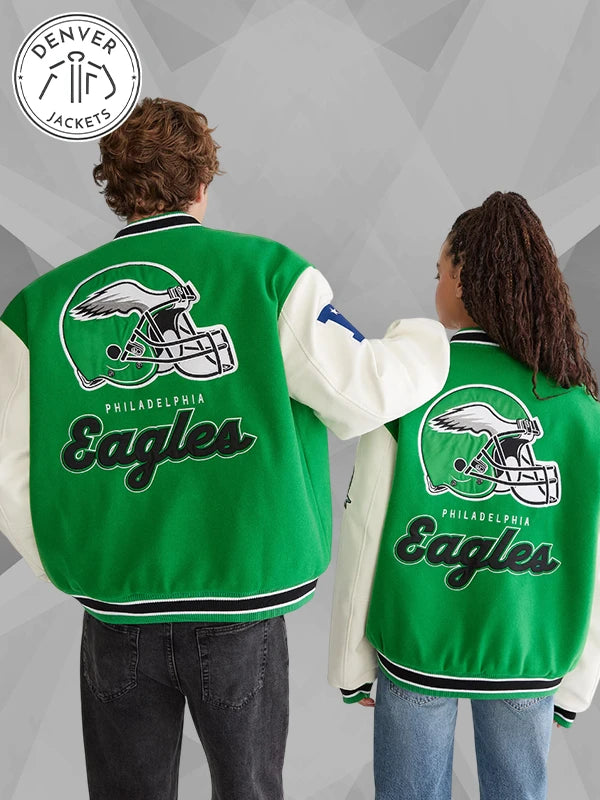 Aeropostale Eagles Varsity Jacket Jacket