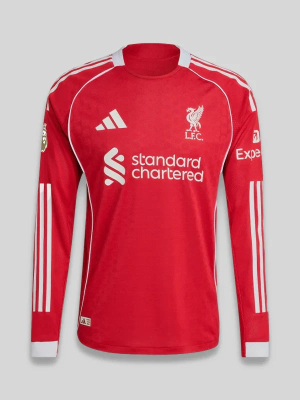 Alexis Mac Allister Liverpool Long Sleeve Player Jersey