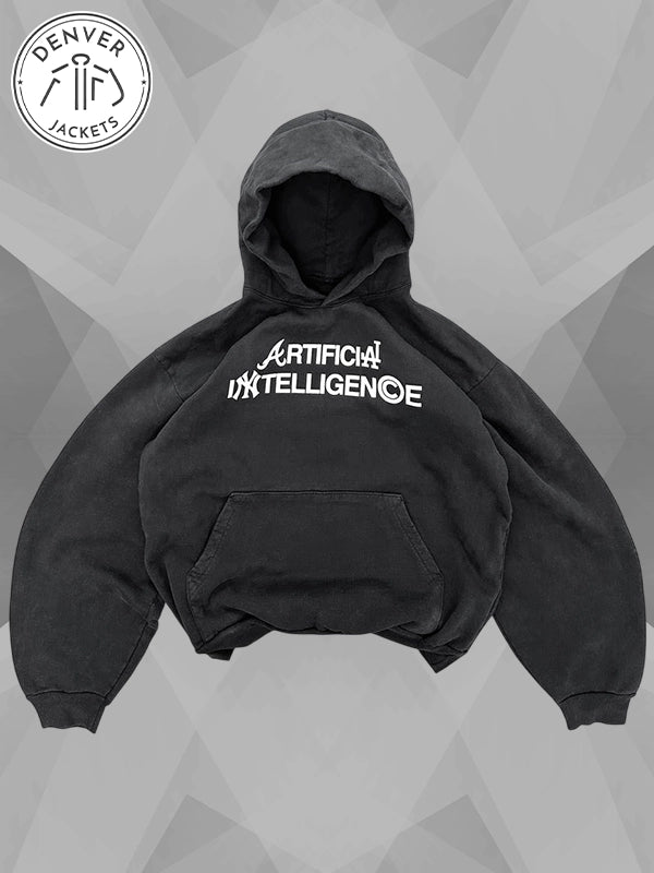 Artificial Intelligence Hoodie Black