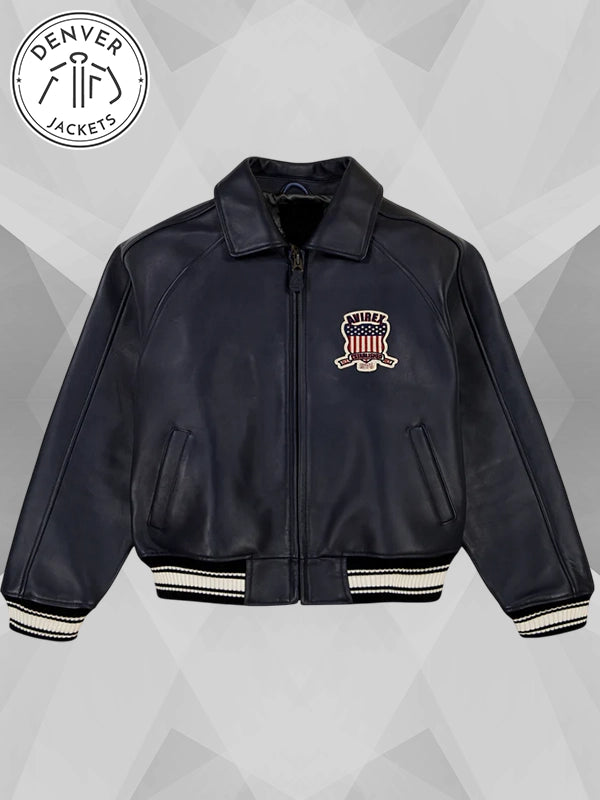 Avirex Icon Jacket Navy Blue