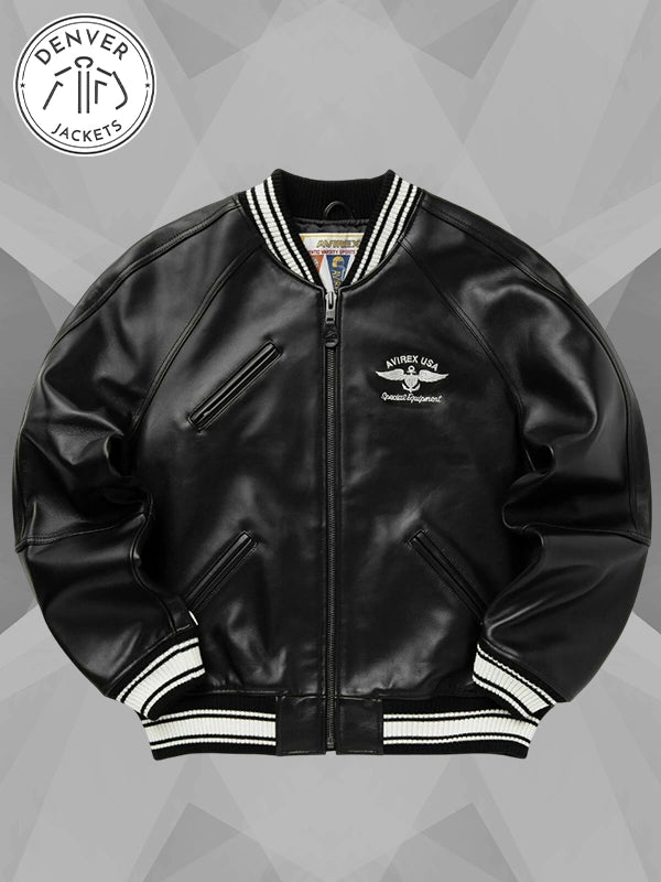 Avirex Stadium Leather Jacket