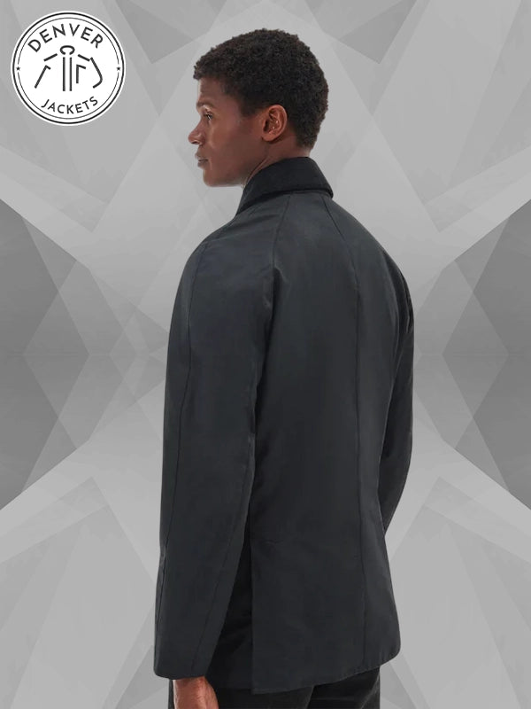 Barbour Black Waxed Jacket