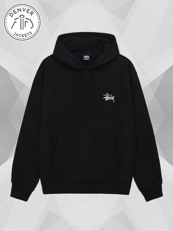 Basic Stussy Hoodie Black