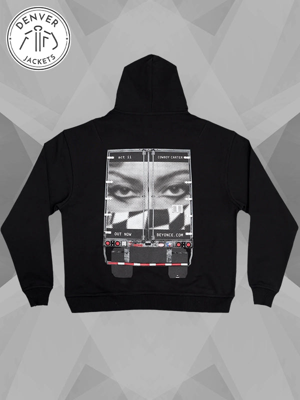 Beyonce Cowboy Carter Black Hoodie