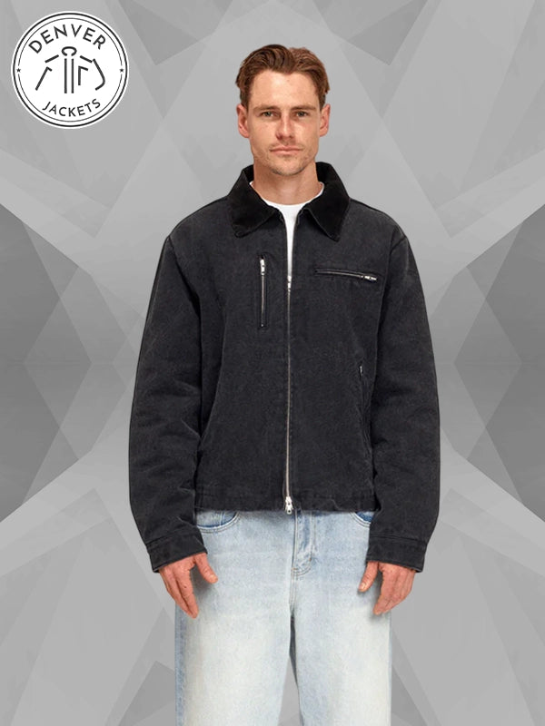 Black Bullrider Jacket Mutimer For Men's