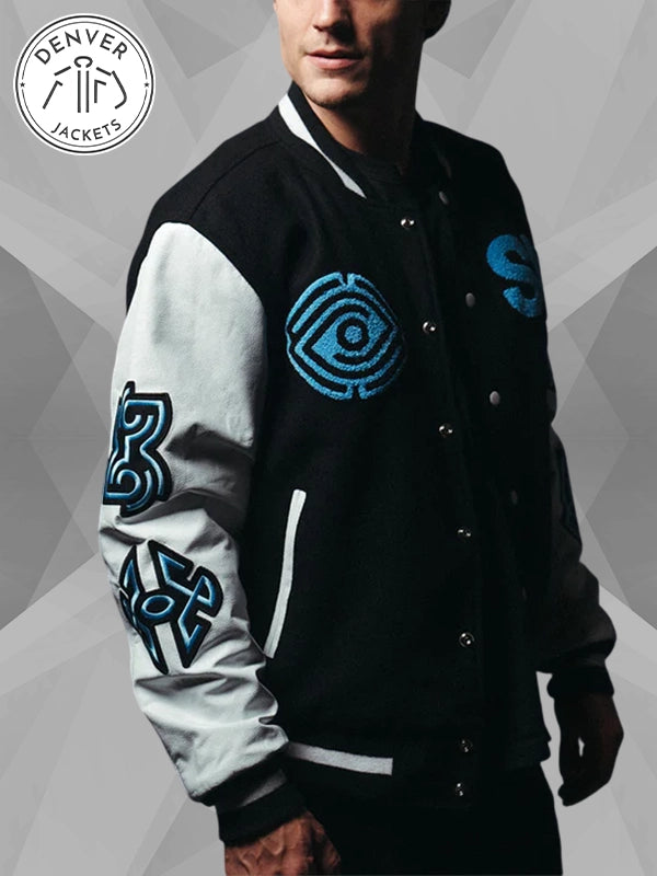 Black Eternal Varsity Jacket