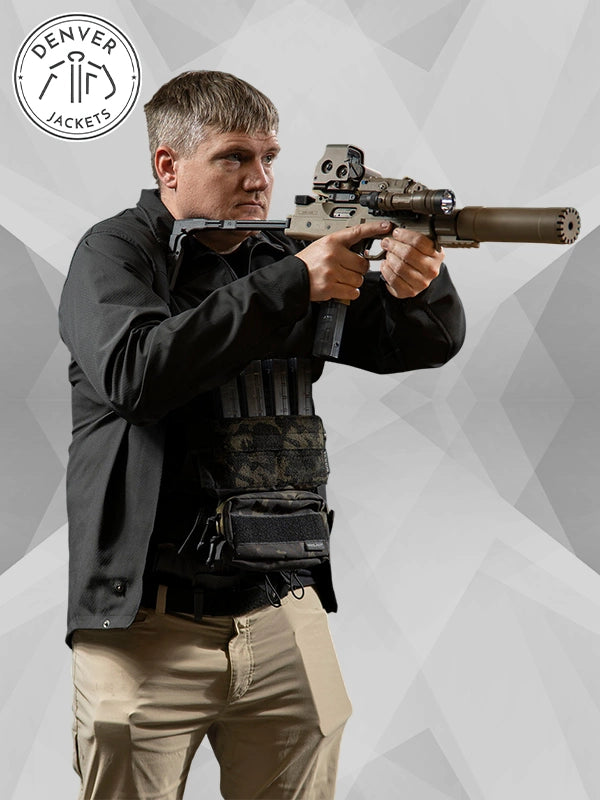 Black Loki Jacket Valhalla Tactical