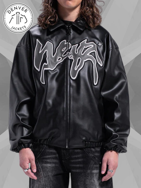 Black PU The WEYZ Jacket