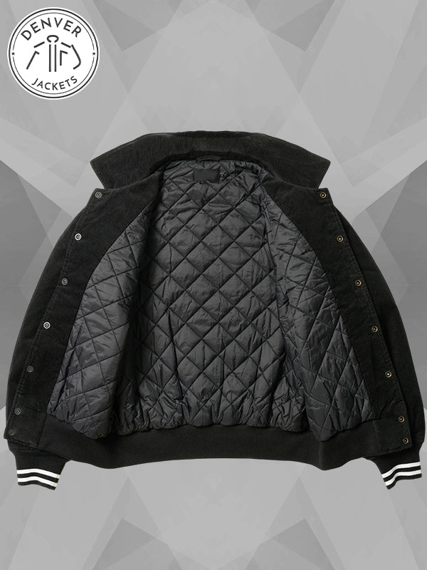 Black Palace Love Varsity Jacket