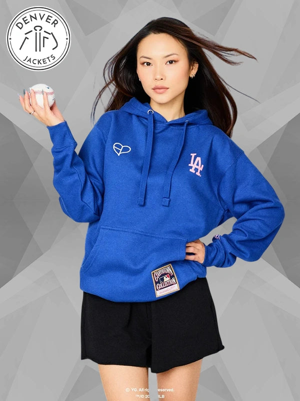Blackpink Los Angeles Dodgers Pullover Hoodie
