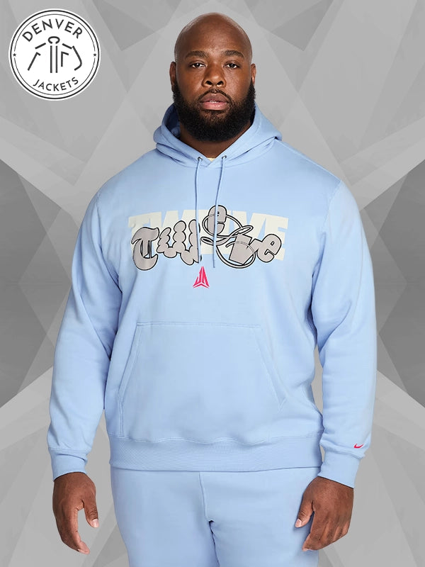 Blue Ja Morant Nike Hoodie