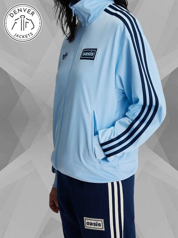 Blue Oasis Adidas Track Jacket