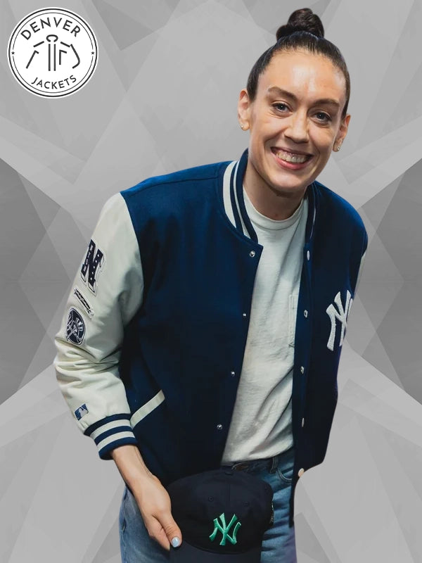 Breanna Stewart NY Yankees Varsity Jacket