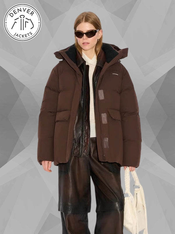 Brown Besseggen Down Jacket Holzweiler