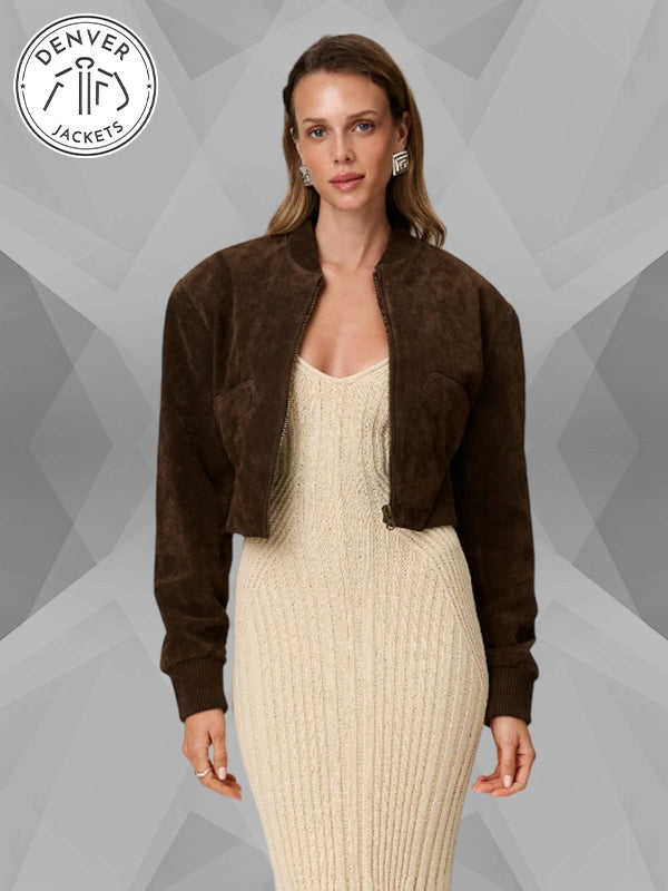 Brown Suede Adoore Jacket