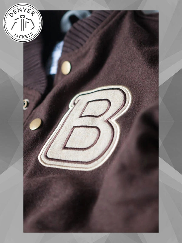 Brown Varsity Hotline Miami Jacket Payday 2