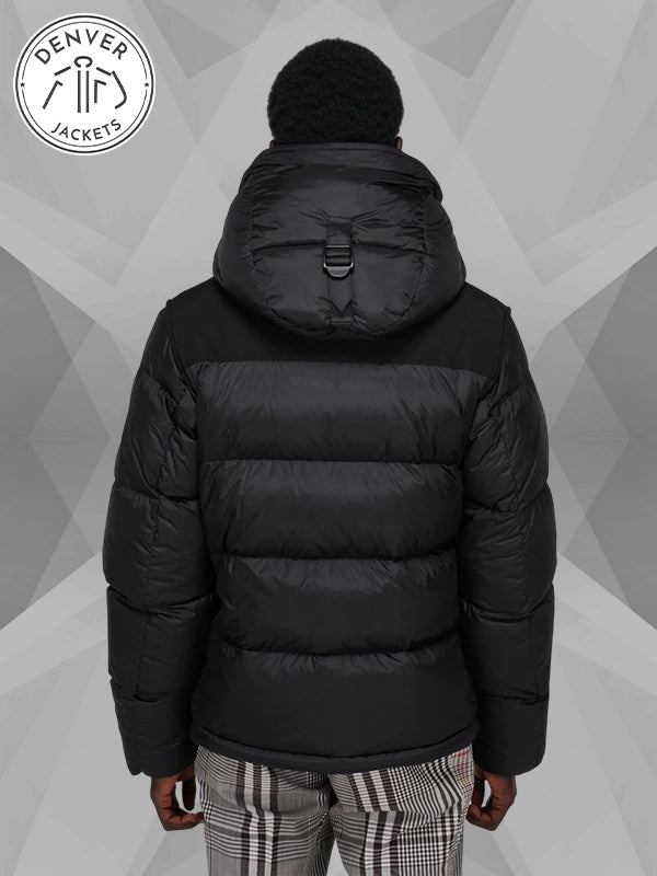 Burberry Lockwell Black Puffer Jacket Mens