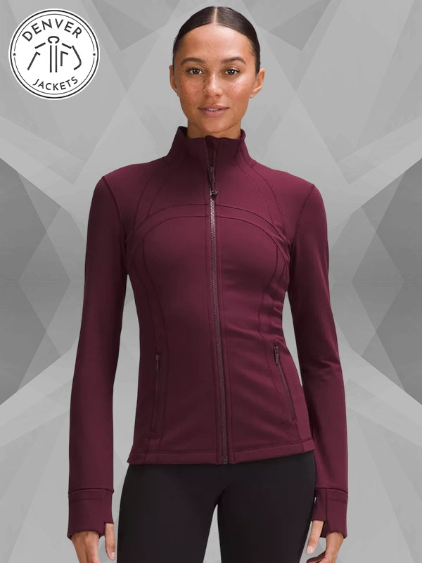 Burgundy Lululemon Define Jacket Luon