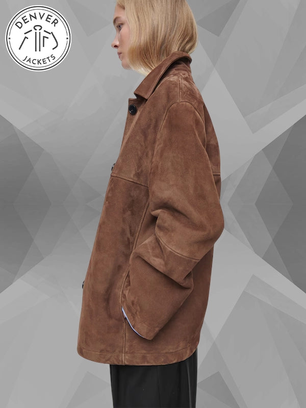 COS Leather Jacket Women's