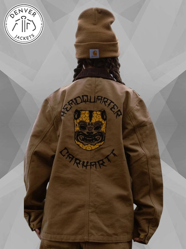 Carhartt WIP x Headquarter Jacket Brown Mens