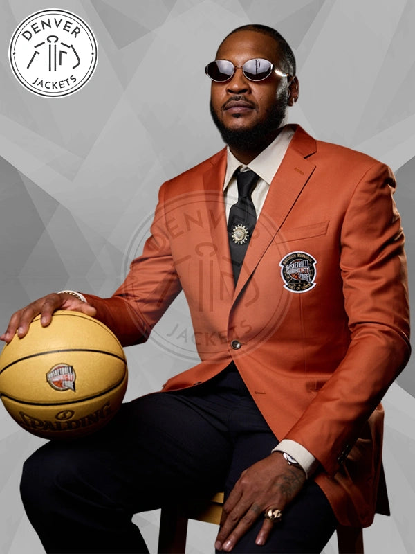 Carmelo Anthony NBA Hall Of Fame Jacket 2025
