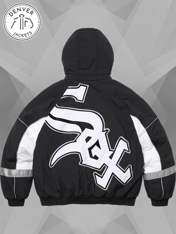 Chicago White Sox x Supreme Stadium Jacket Black
