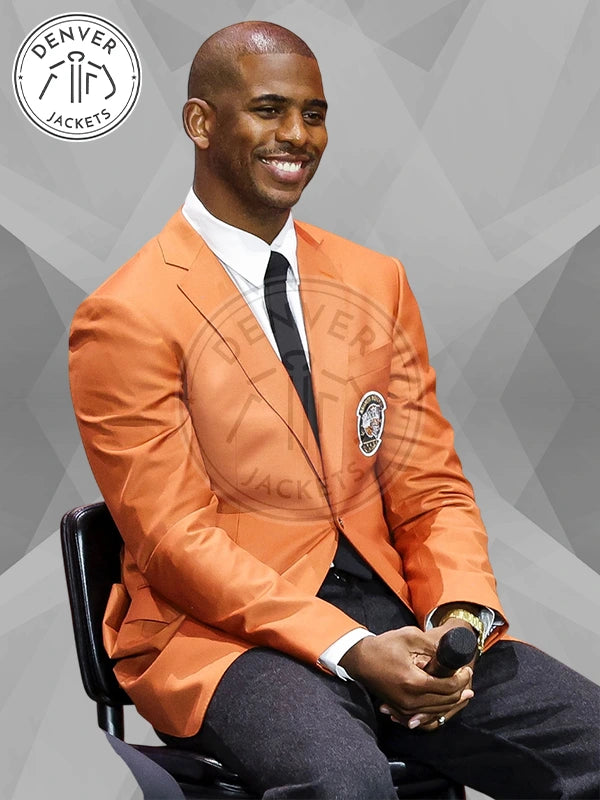 Chris Paul NBA Orange Jacket 2025