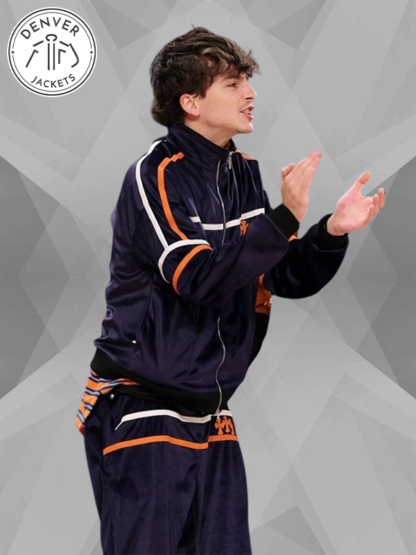 Chrome Hearts Timothee Chalamet Velour Tracksuit