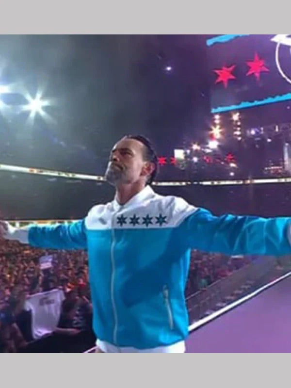 Cm Punk Fantastic Four Star Jacket Summer Slam