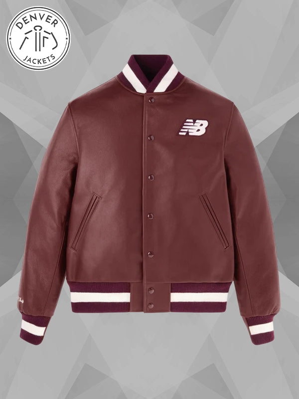 Coco Gauff NB Jacket Leather Bomber