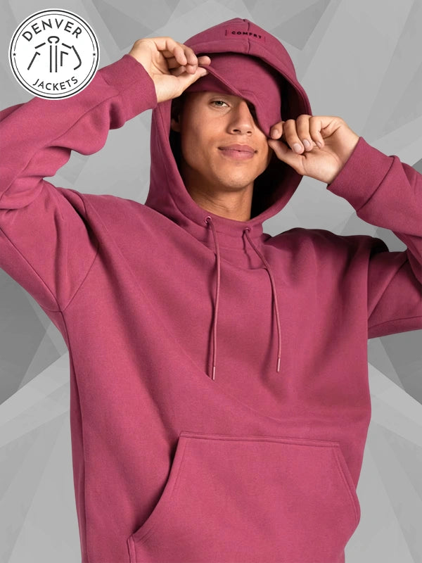Comfort Airplane Hoodie Berry