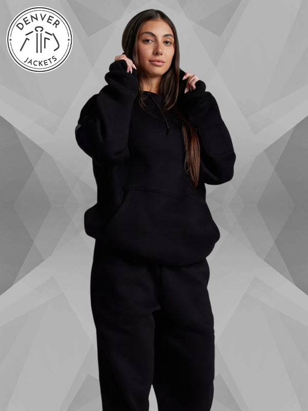 Comfort Airplane Mode Hoodie Black